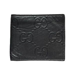 Gucci Black Embossed Wallet